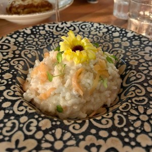 Risotto al Mascarpone e Salmone al Tartufo