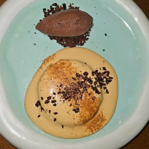 dolci Dulce de leche con helado