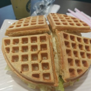 waffle salado