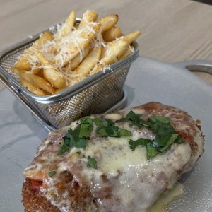 Prosciutto chicken parm