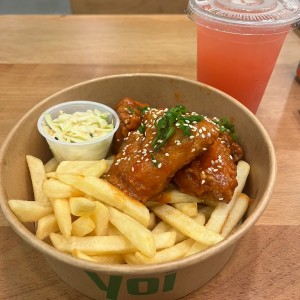 Pollo Gochujang & papitas