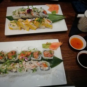 Combinacion de Rolls - Masago, Avocado, Obarrio, Dinamita