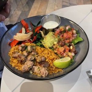 Tex Mex Bowl de carne