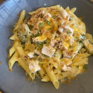 Bowl de pasta alfredo