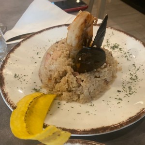 Arroz Mar y tierra