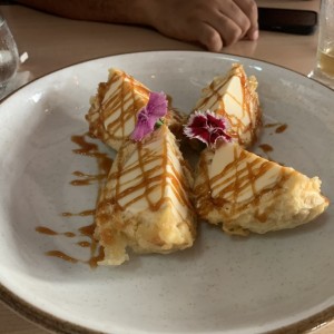 Postres - Helado tempura