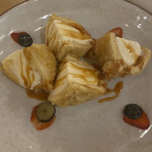 Postres - Helado tempura