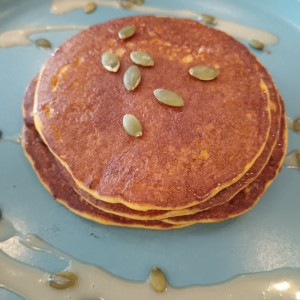 Pumpkin pancakes