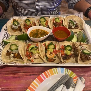 Bandeja de tacos