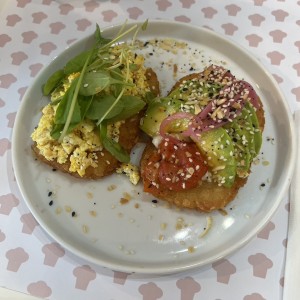 Vegan avocado toast