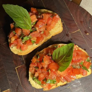 Entradas - Bruschetta de Pomodoro