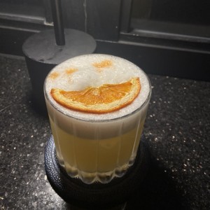 Wisky sour muuuuy bueno