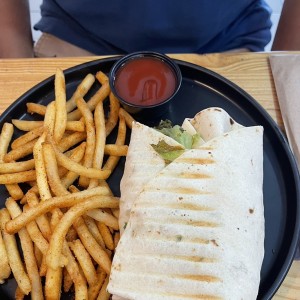 Wrap de pollo