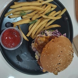 chicken burger