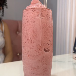 Licuado de fresa