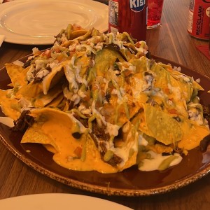 Nachos pulled pork