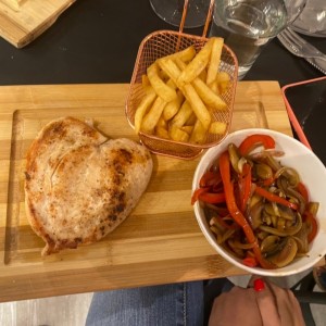 Pollo a la plancha 