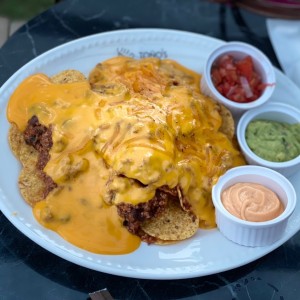 Nachos de carne 