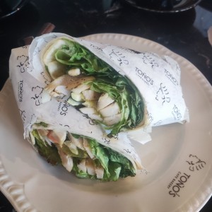 wrap de pollo