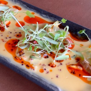 Tiradito de corvina