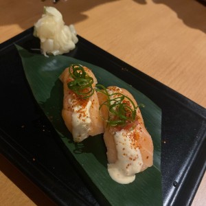 Niguiri de salmon