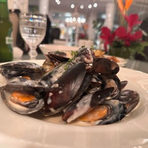 Mejillones gratinados