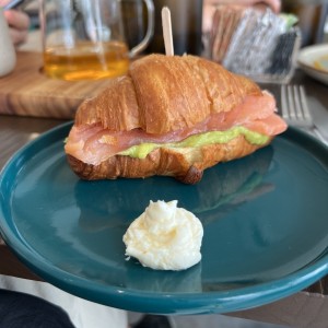 Croissants - Smoke Salmon Avocado