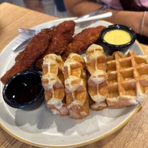 Chicken and Waffles