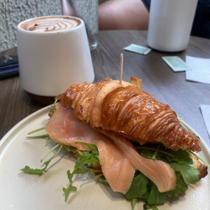 Croissants - Smoke Salmon Avocado