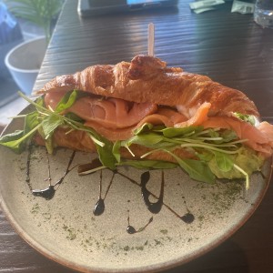 Croissants - Smoke Salmon Avocado