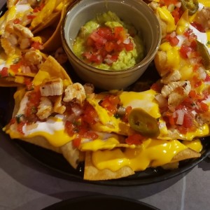 Nachos con pollo