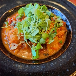 Bacalao con frijoles