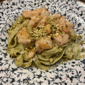 Fettuccine shrimp