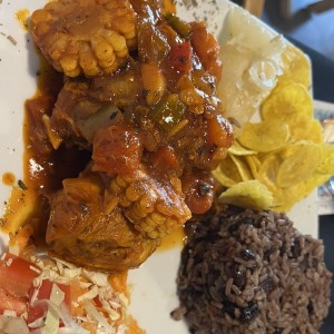 Pollo guisado