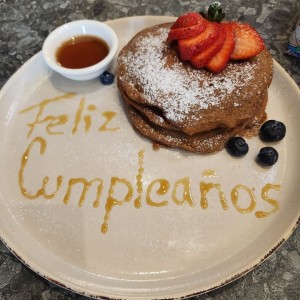 Pancakes Choco Coffee con un detalle especial ??