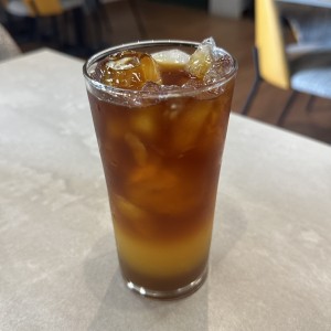 Orange ginger cold brew