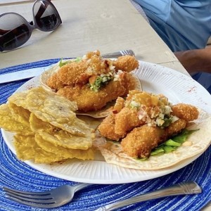 Tacos de pescado 