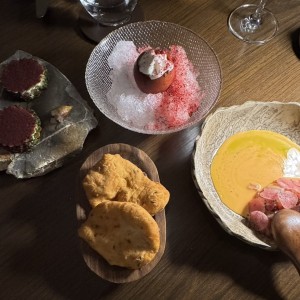 Pargo Rojo Acevichado y Tartar de Tomates