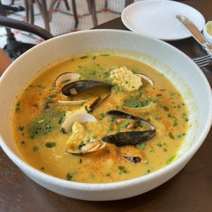 Sopa de mariscos