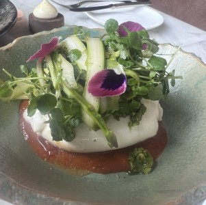 Vegetarianos - Burrata Ahumada