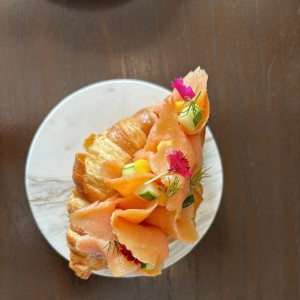 Croissant de salmon