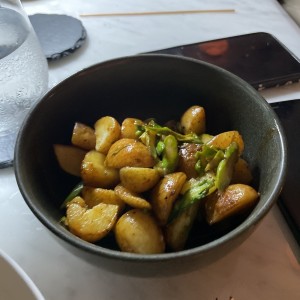 Papas salteadas