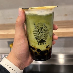 Matcha Black Sugar Boba