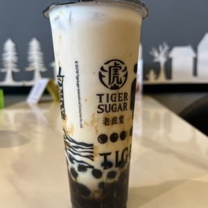 Oolong tea latte boba