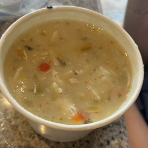 Sopa de pollo