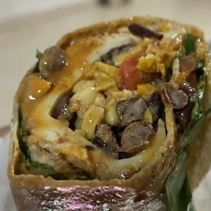 Wrap de pollo chipotle