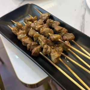 Barbacoa - Mollejas de pollo