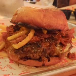 Smokey Pork Burger