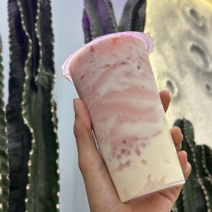 Bubble tea Mochi de fresa