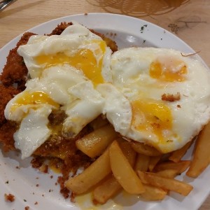 Milanesa de Carne a Caballo